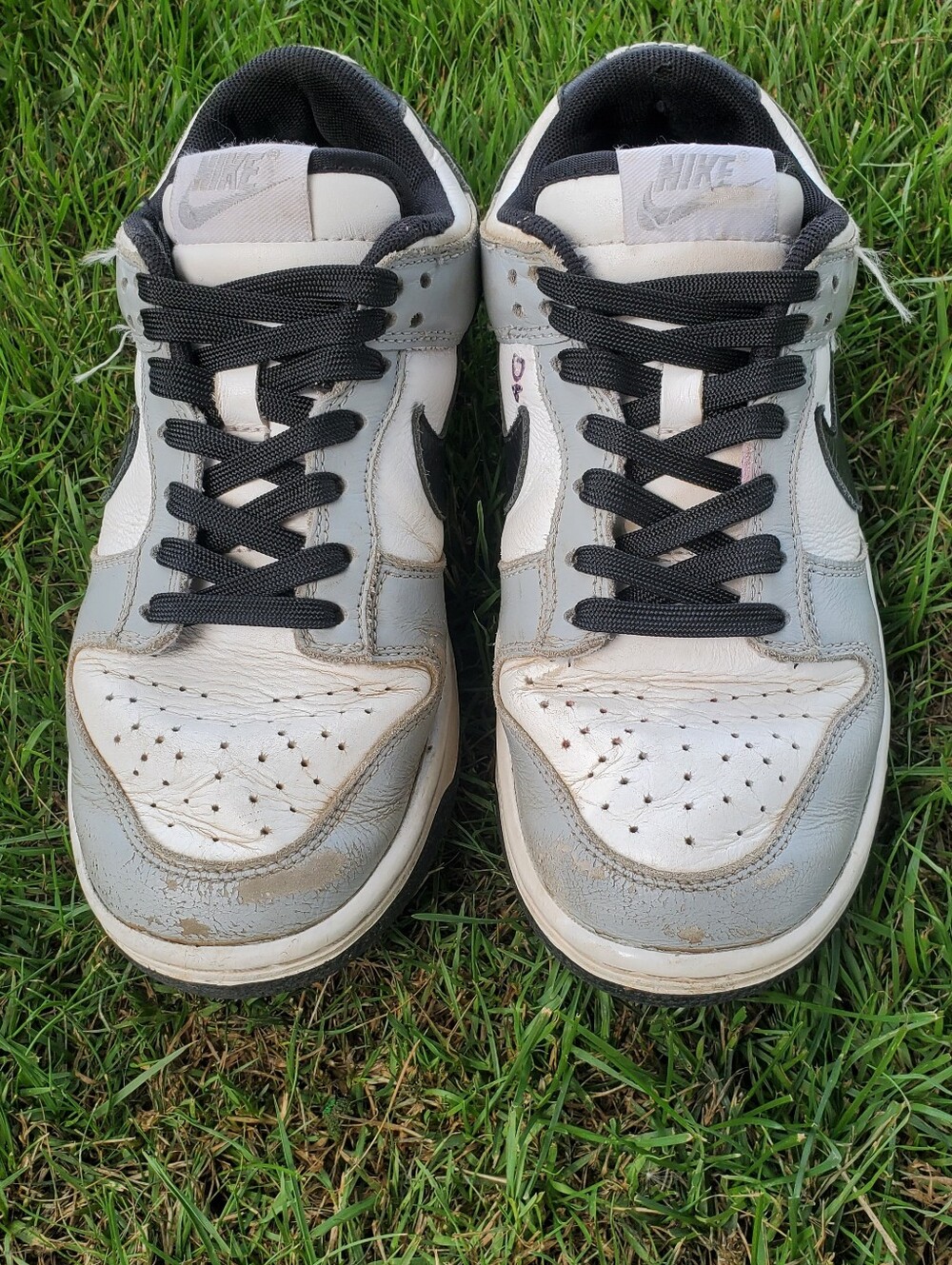 Nike Dunks White and Gray